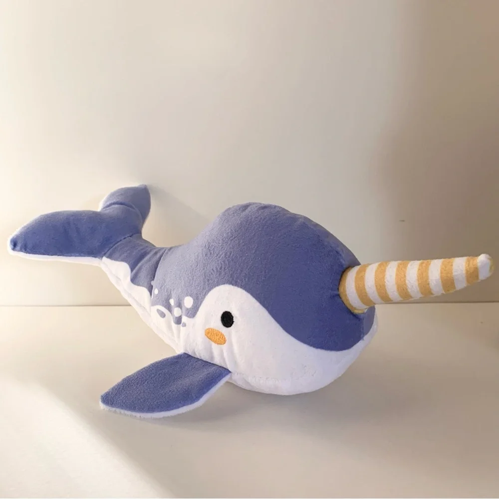 NWOT Narwhal Plush squeaky Toy